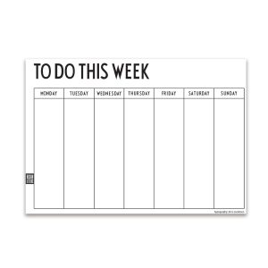 Design Letters - Wochenplaner A4