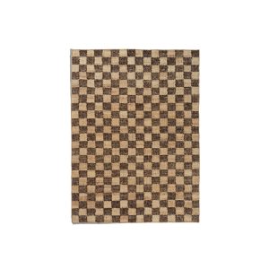 Ferm Living - Check Woll-Jute Teppich