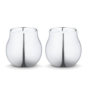 Georg Jensen - Cafu Teelichthalter Edelstahl