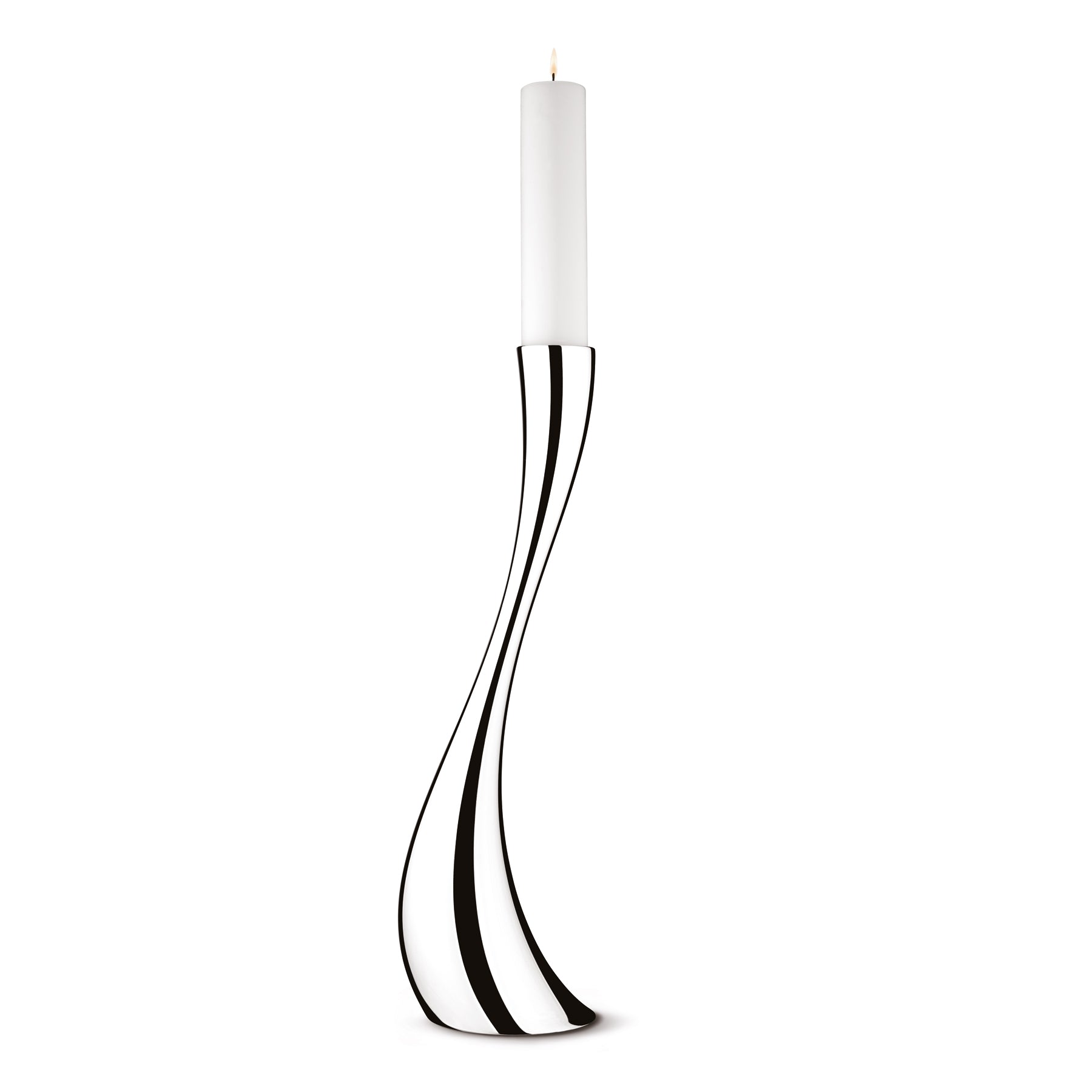 Georg Jensen - Cobra Bodenkerzenleuchter
