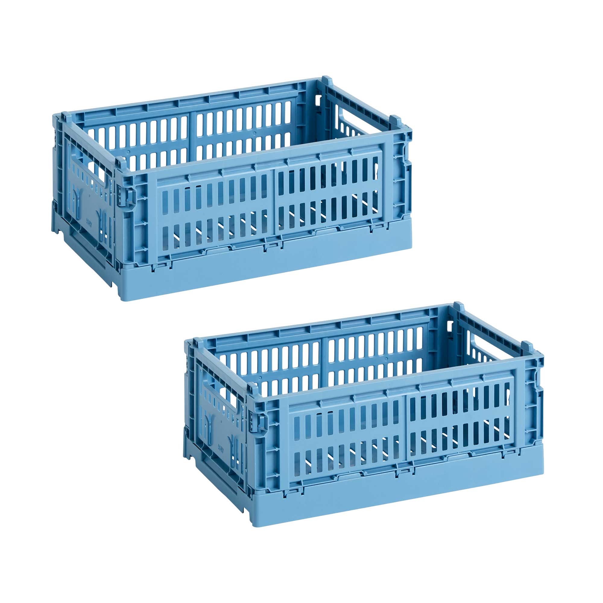 HAY - Colour Crate S Korb-Set recycled