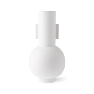 HKliving - Vase matt weiß