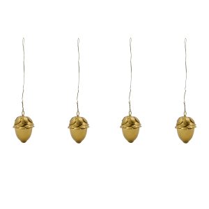 House Doctor - Acorn Weihnachtsschmuck (4er-Set)