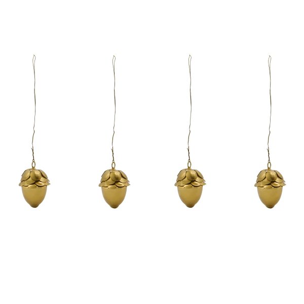 House Doctor - Acorn Weihnachtsschmuck (4er-Set)