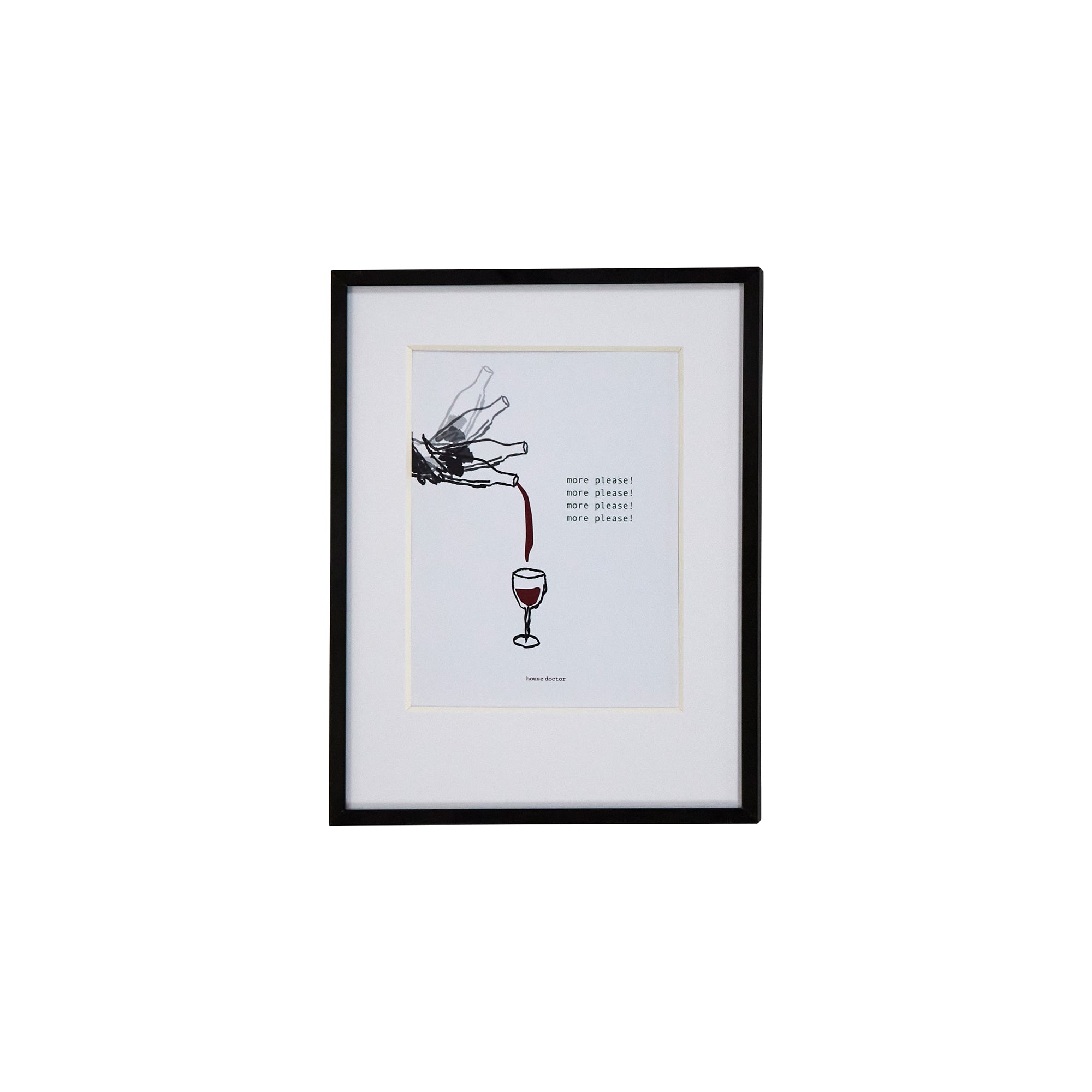 House Doctor - Wine Wandbild