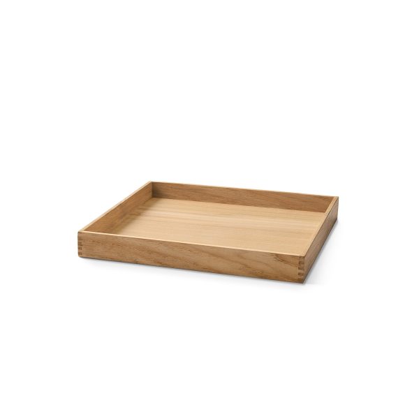 Lind DNA -Even Teak Tablett Square
