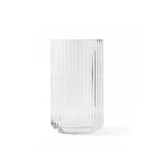Lyngby Porcelæn - Glasvase H 15,5 cm