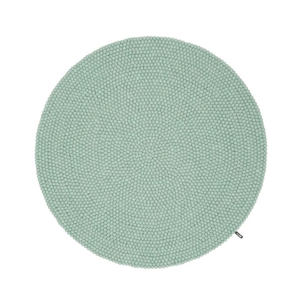 myfelt - Fine Filzkugelteppich rund