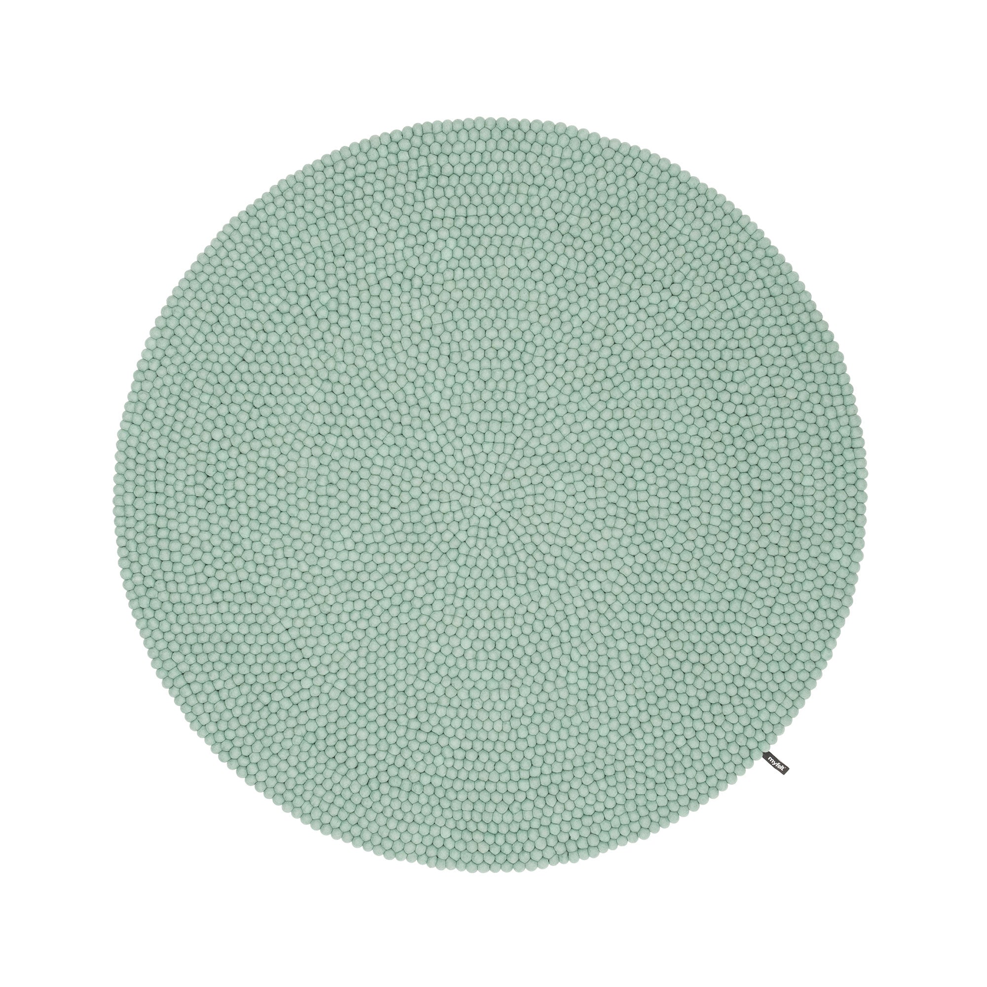 myfelt - Fine Filzkugelteppich rund