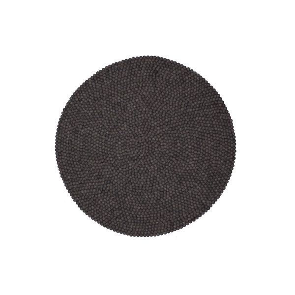 myfelt - Hugo Filzkugelteppich rund