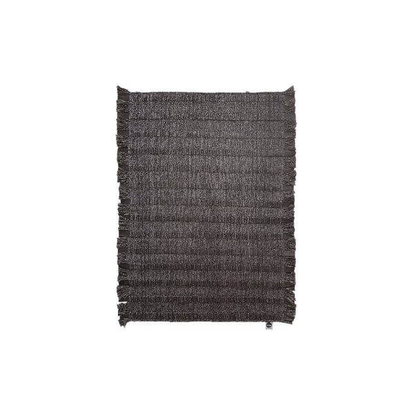 Nomad - Rubber Rug black
