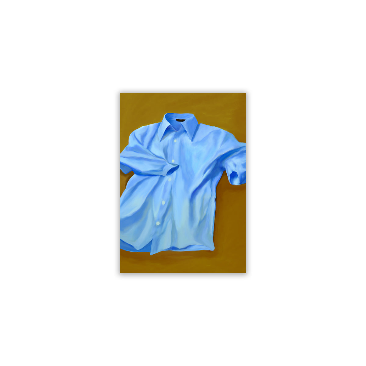 Paper Collective - Blue Shirt Poster