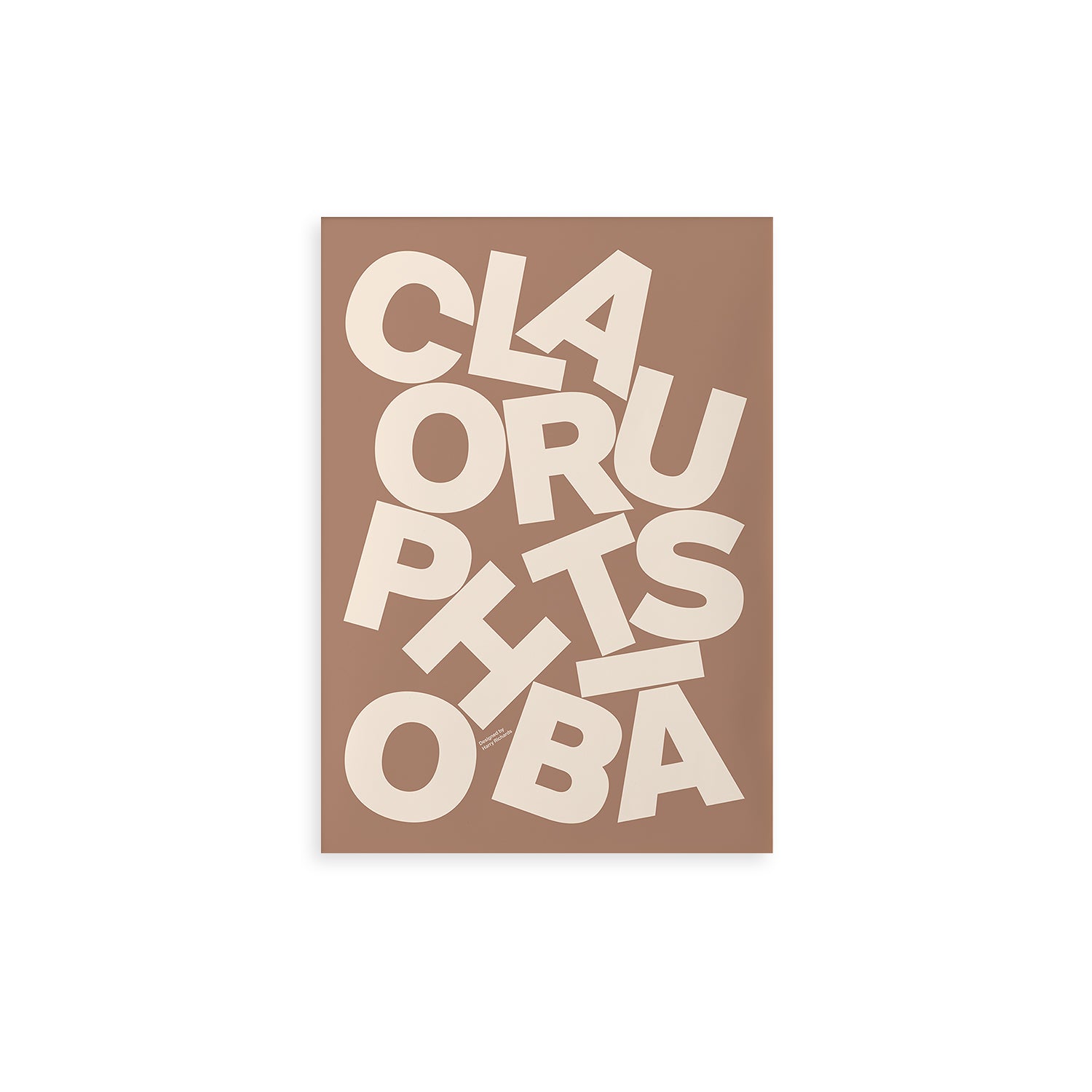 Paper Collective - Claustrophobia Poster