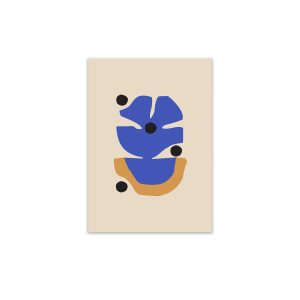 Paper Collective - Flor Azul Poster