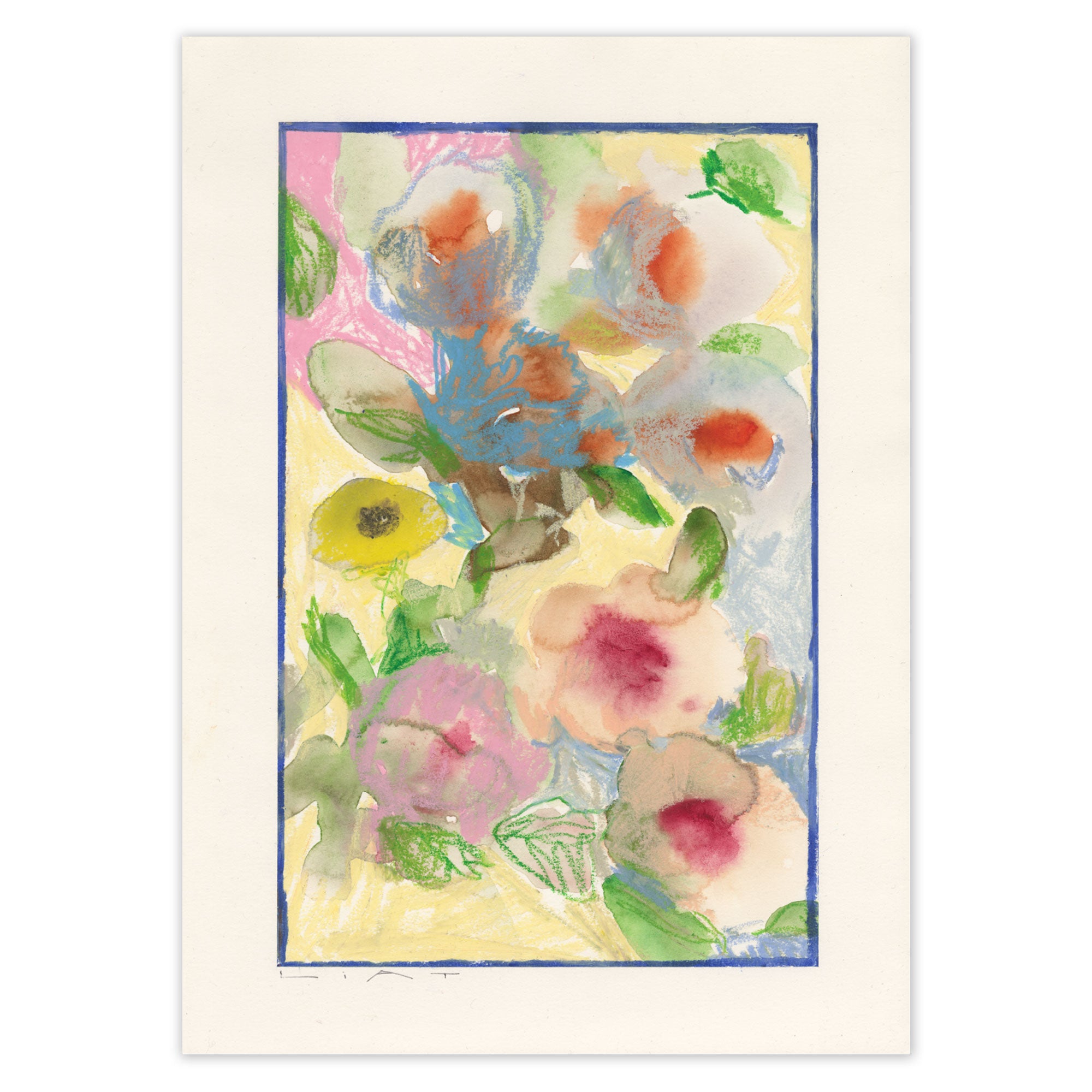 Paper Collective - Flower Window Poster