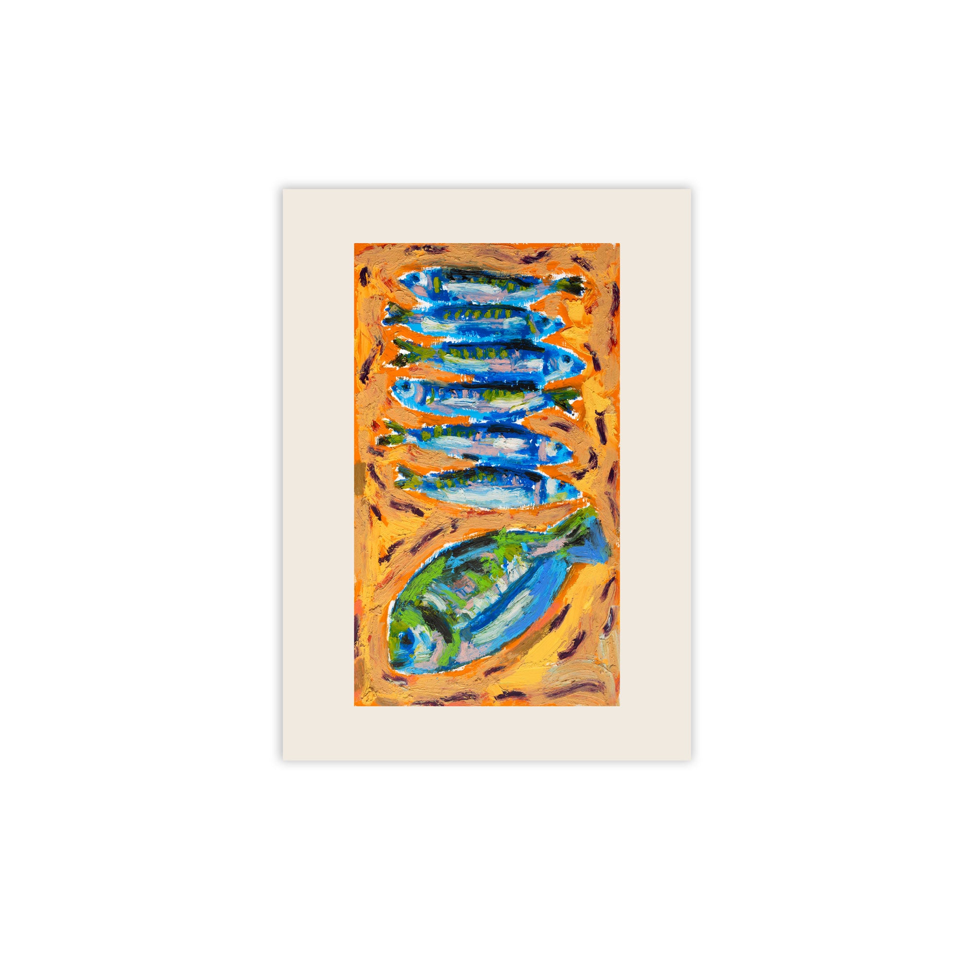 Paper Collective - Seven Fish Poster