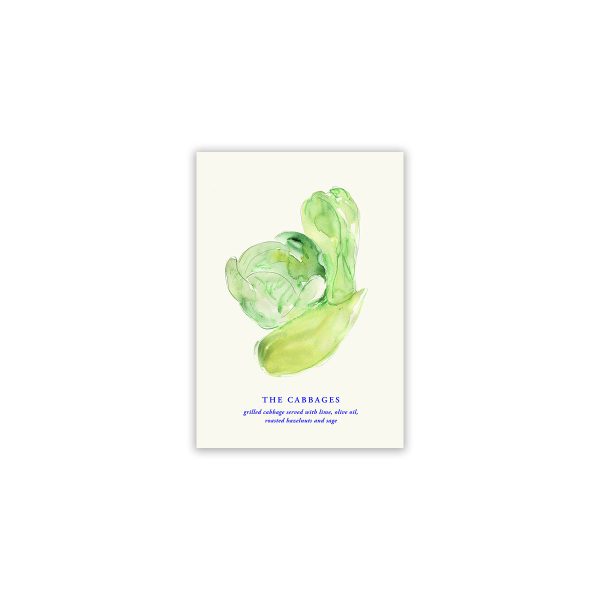 Paper Collective - The Cabbages Poster