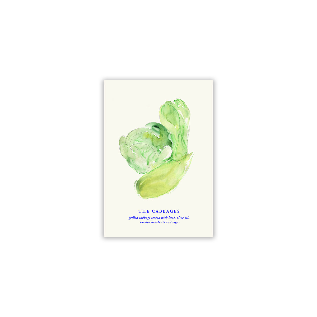 Paper Collective - The Cabbages Poster