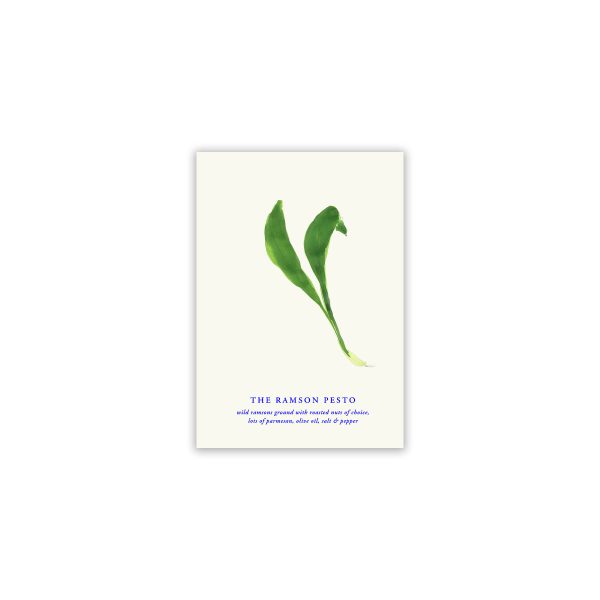 Paper Collective - The Ramson Pesto Poster