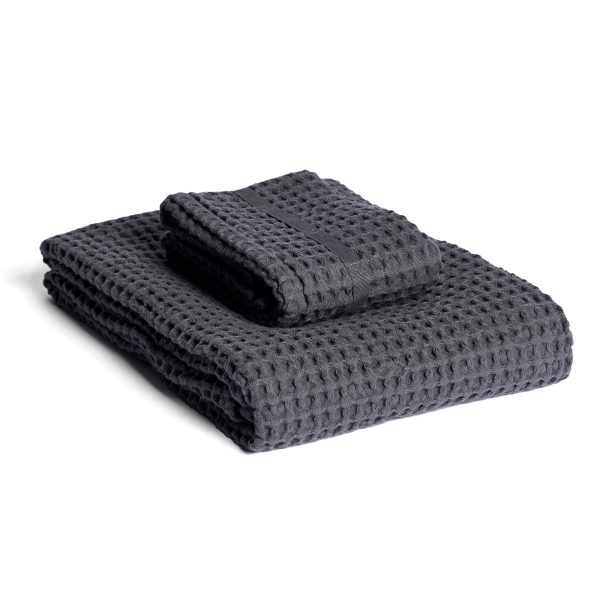 The Organic Company - Big Waffle Handtuch, Gift Set