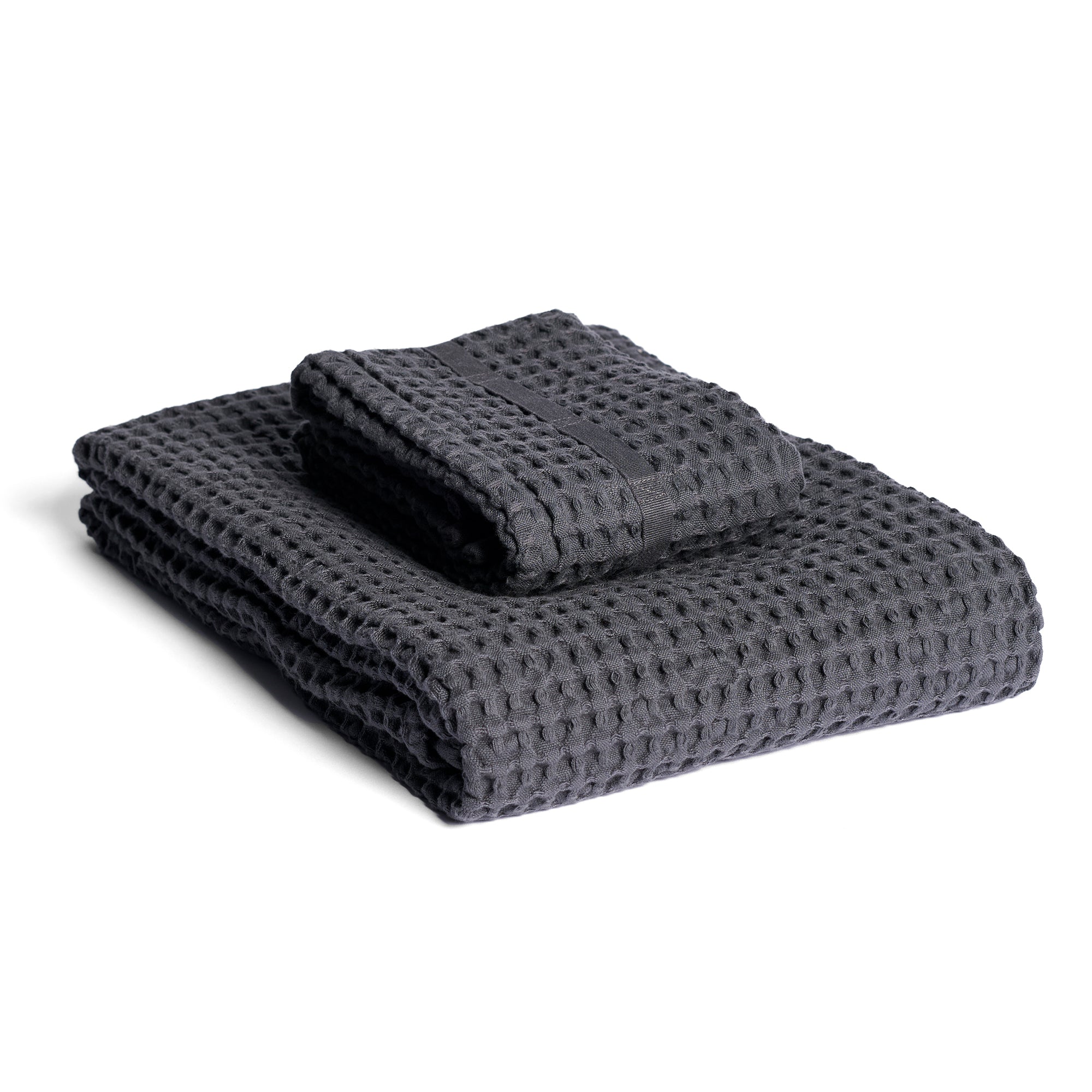 The Organic Company - Big Waffle Handtuch, Gift Set