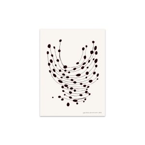 The Poster Club - Dancing Dots von Leise Dich Abrahamsen