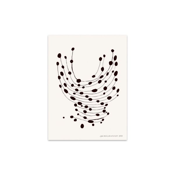 The Poster Club - Dancing Dots von Leise Dich Abrahamsen