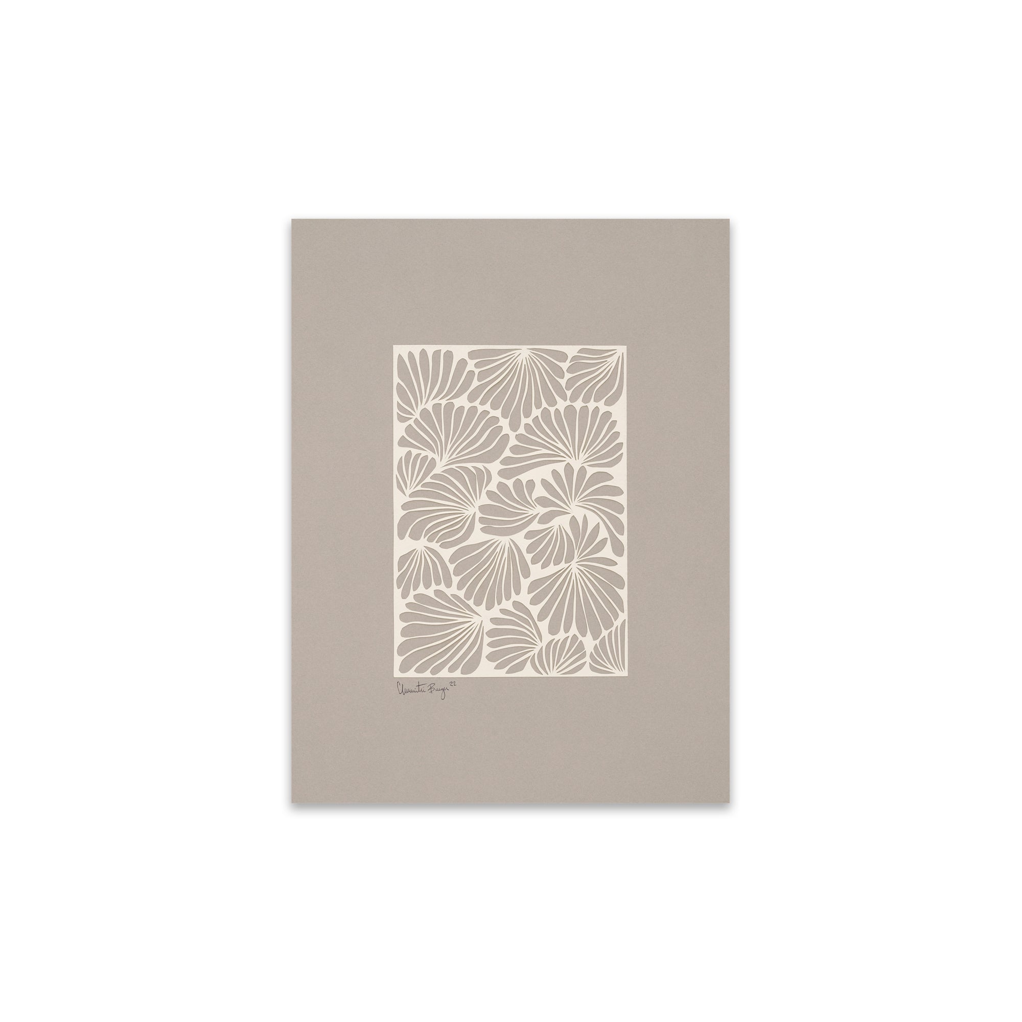 The Poster Club - Flowers No. 01 von Little Detroit