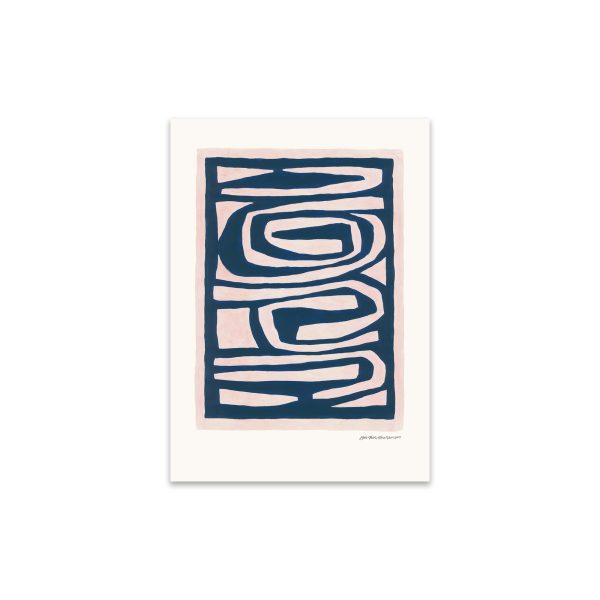 The Poster Club - Flowing von Leise Dich Abrahamsen
