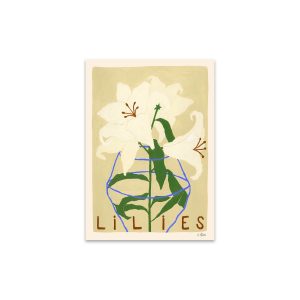 The Poster Club - Lilies von Carla Llanos