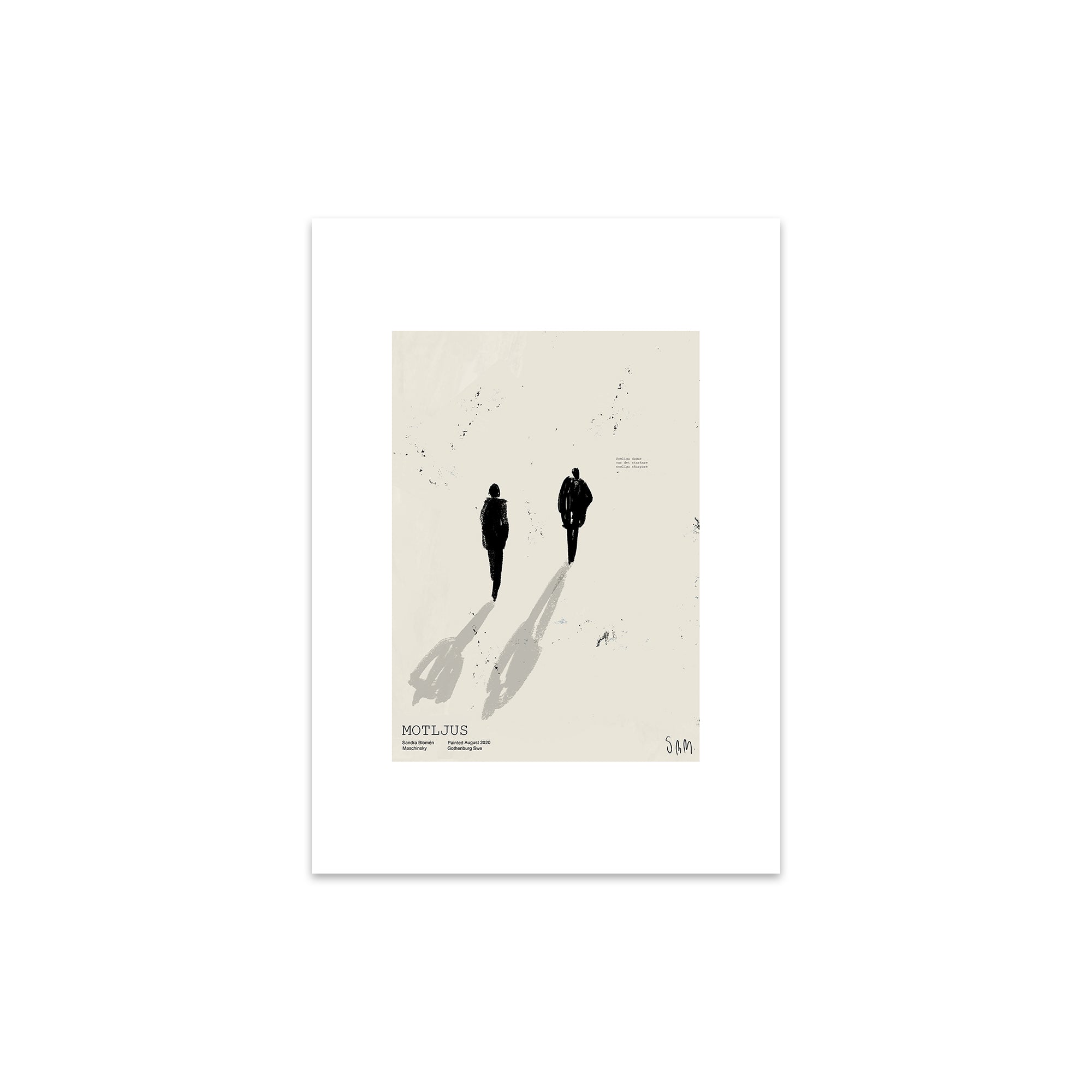 The Poster Club - Motljus von Sandra Blomen Maschinsky