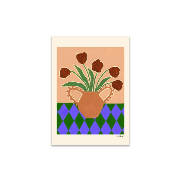 The Poster Club - Red Tulips von Carla Llanos