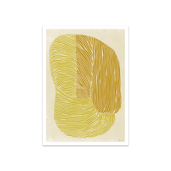 The Poster Club - Yellow Reef von Rebecca Hein