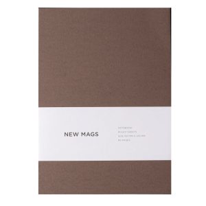 NEW MAGS, Notizbuch braun - Softcover/gefüttert