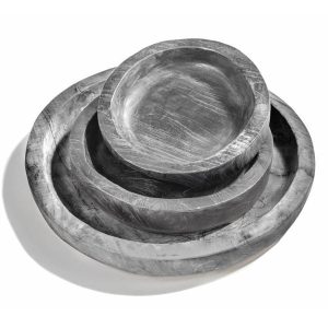 Gommaire Low Round Bowl Medium, Fume