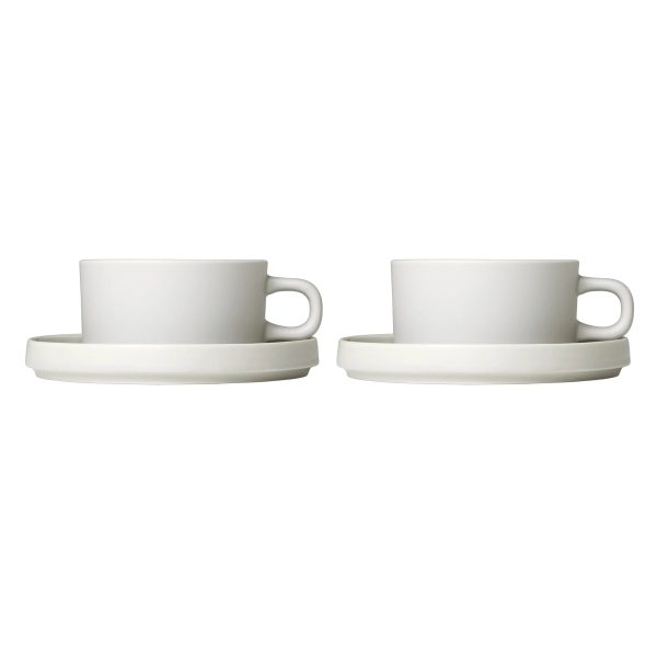 Blomus - Pilar Teetasse mit Untertasse