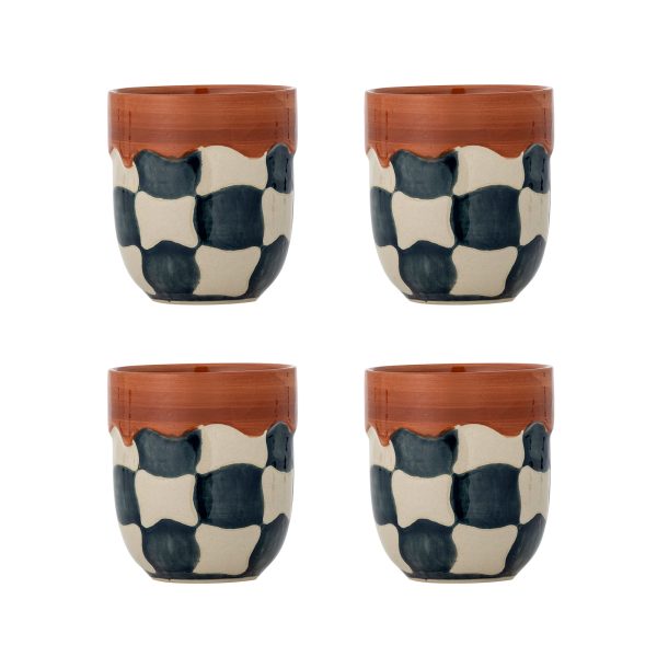 Bloomingville - Check Tasse