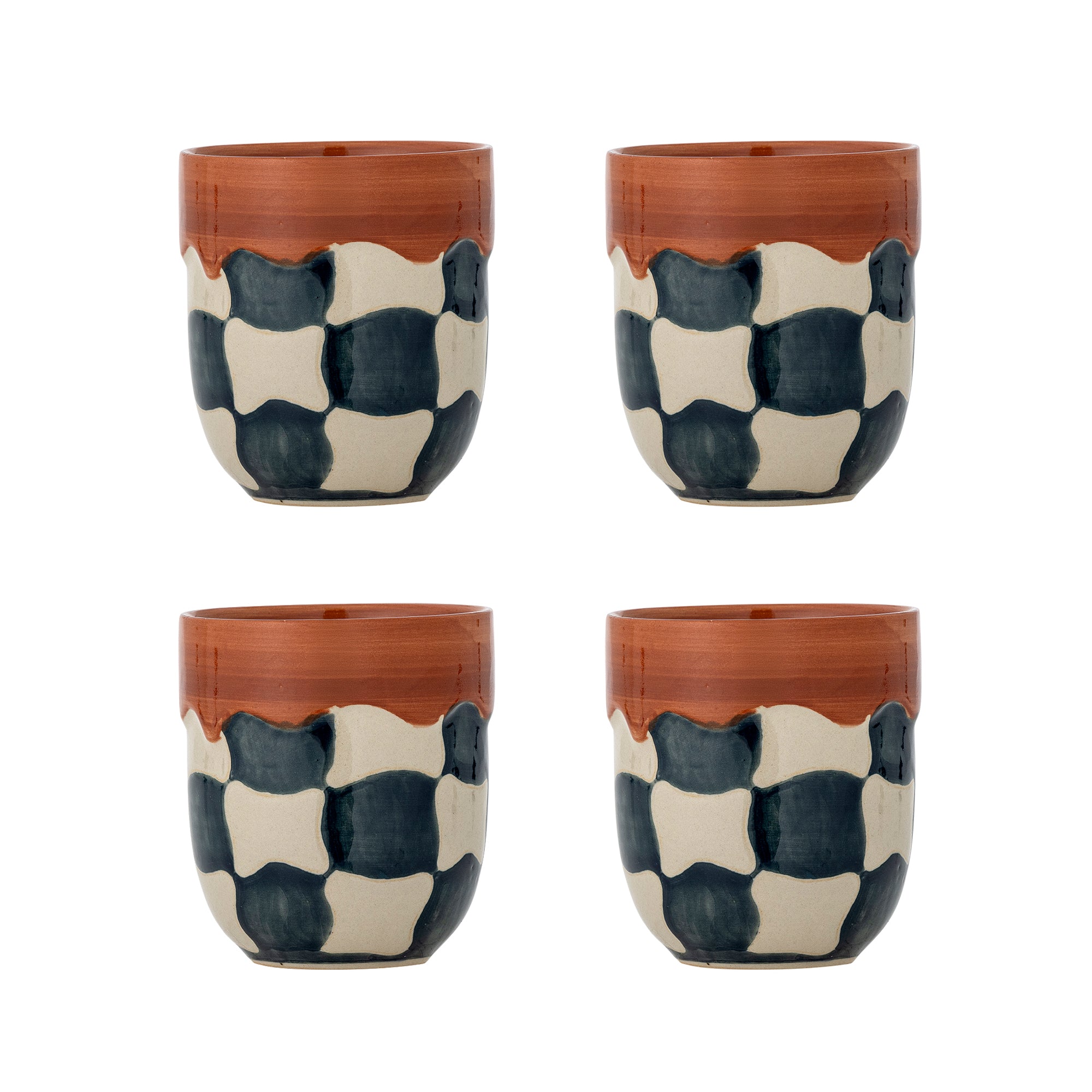 Bloomingville - Check Tasse