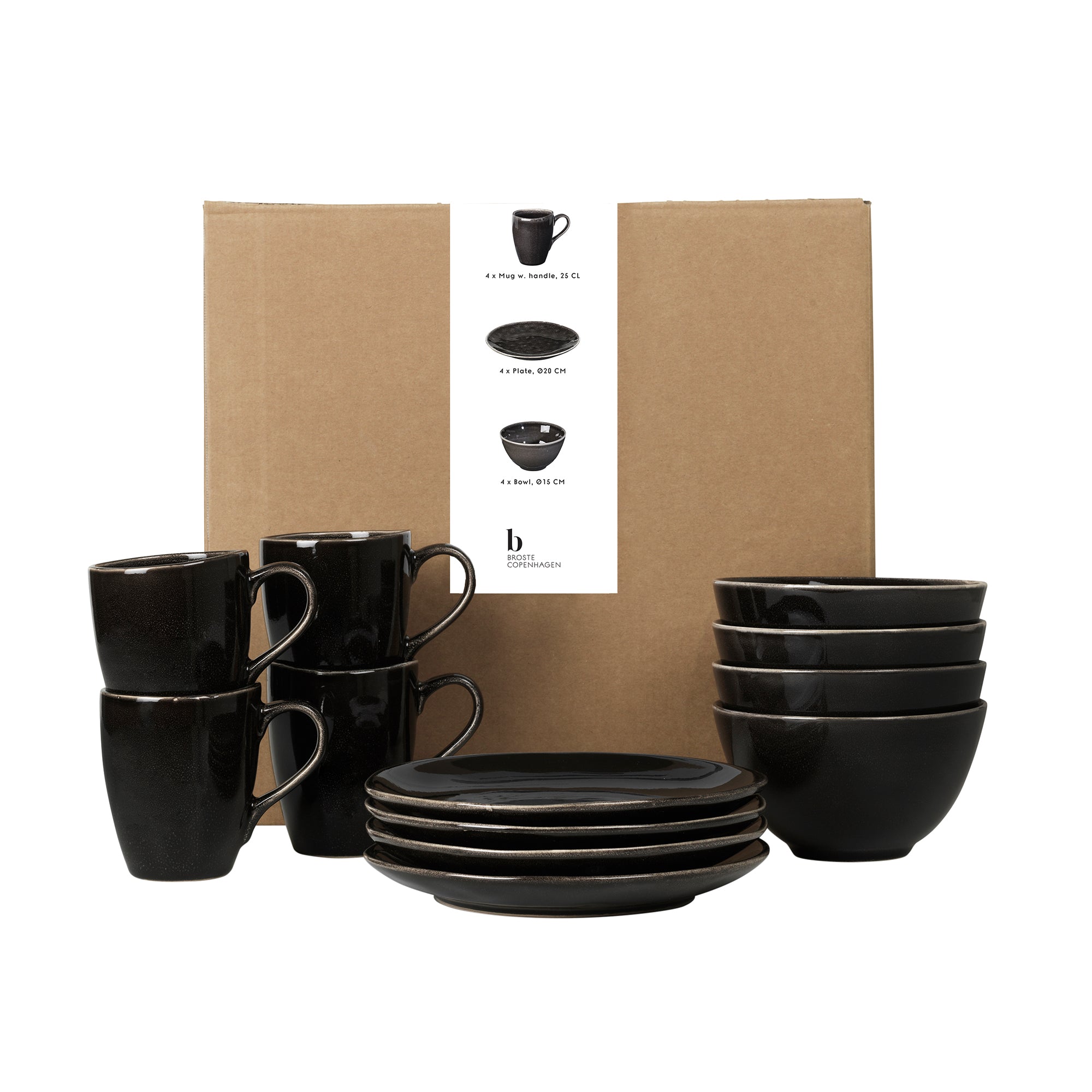 Broste Copenhagen - Nordic Coal Geschirrset