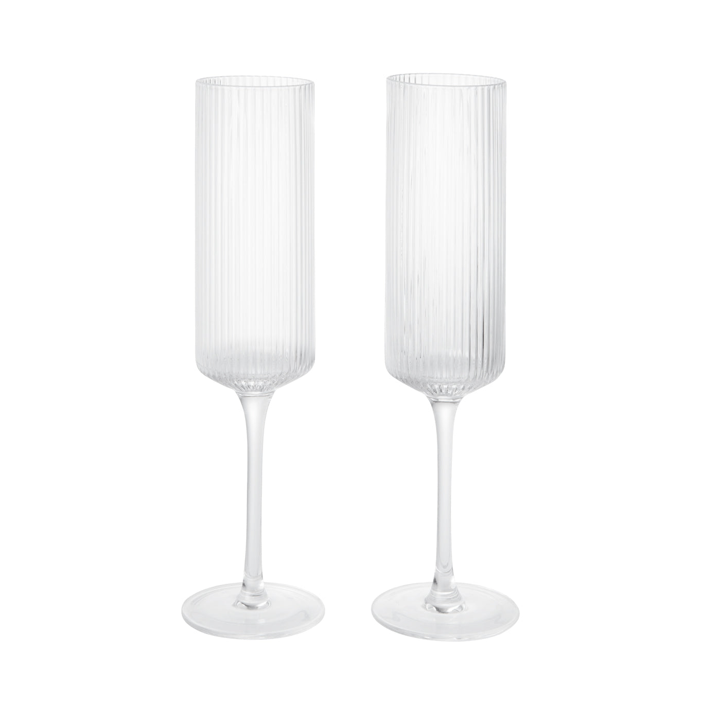 Ferm Living - Ripple Champagnerflöte