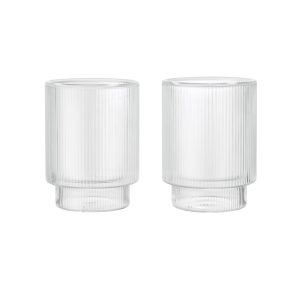 Ferm Living - Ripple Thermal Gläser (2er-Set)