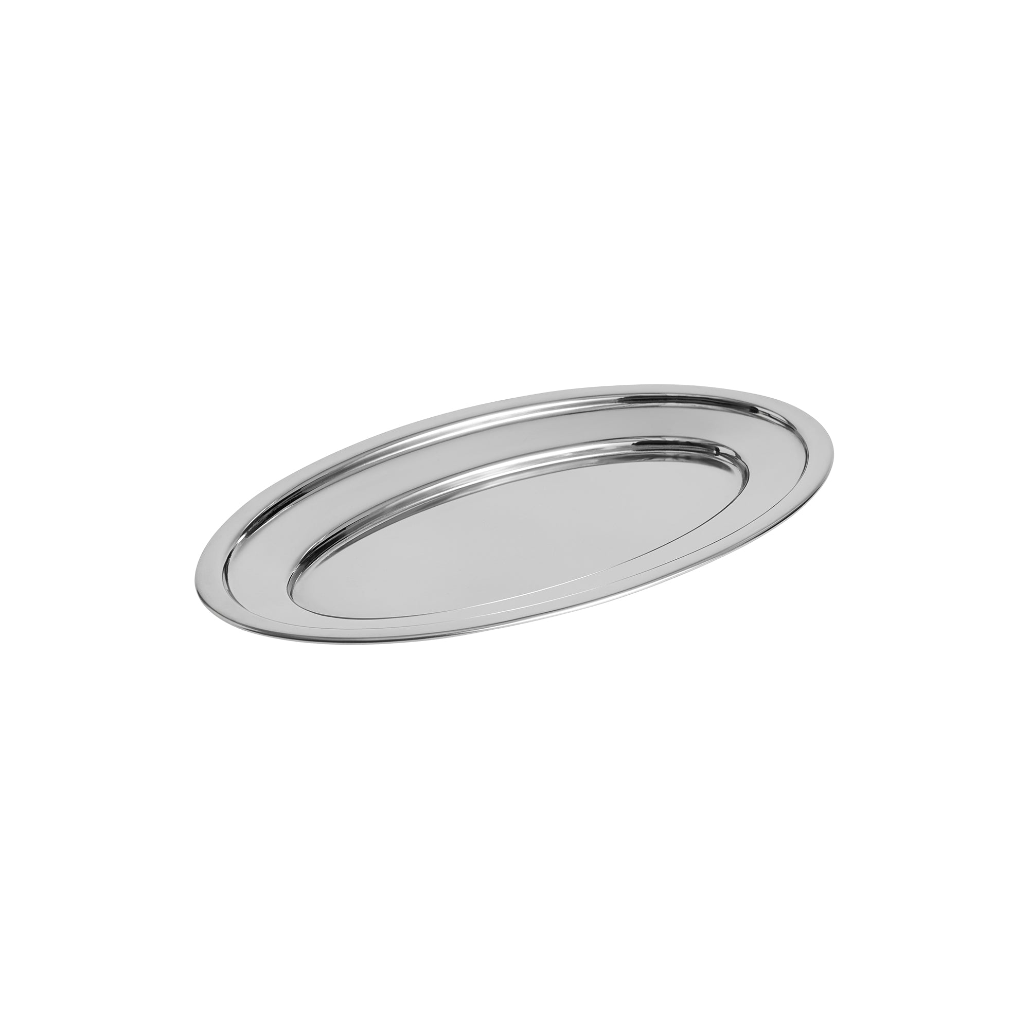 HAY - Essential Steel Servierplatte oval