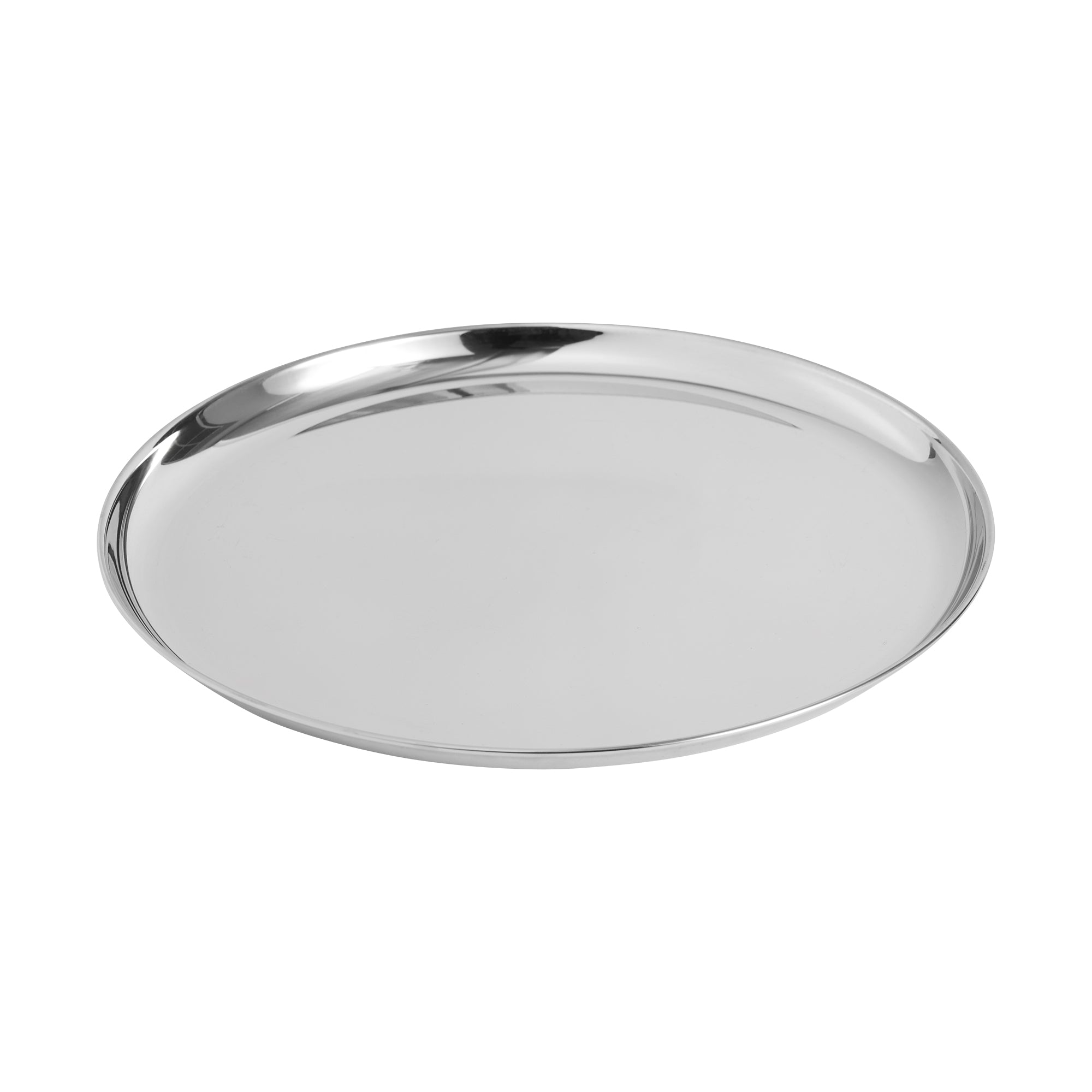 HAY - Essential Steel Servierplatte rund