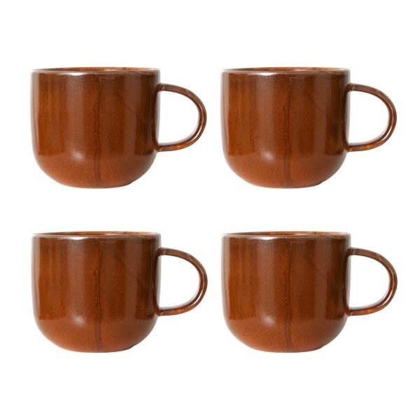 HKliving - Chef Ceramics Becher (4er-Set)