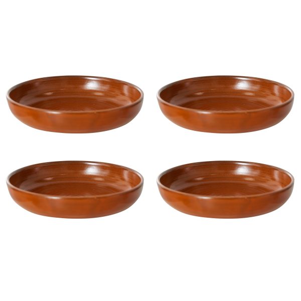 HKliving - Chef Ceramics Tiefer Teller (4er-Set)
