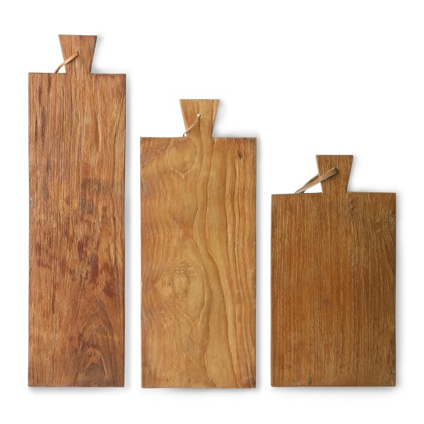 HKliving - Teak Servierbrett 3er-Set