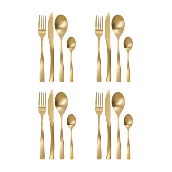 House Doctor - Golden Besteck-Set