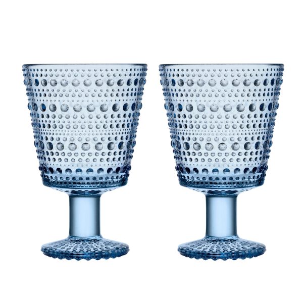 Iittala - Kastehelmi Trinkglas mit Fuß
