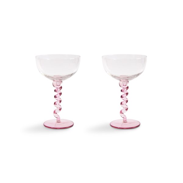 &klevering - Coupe Spiral Champagnerglas