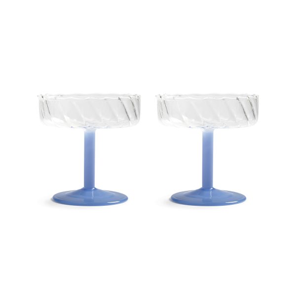 &klevering - Coupe Twirl Champagnerglas